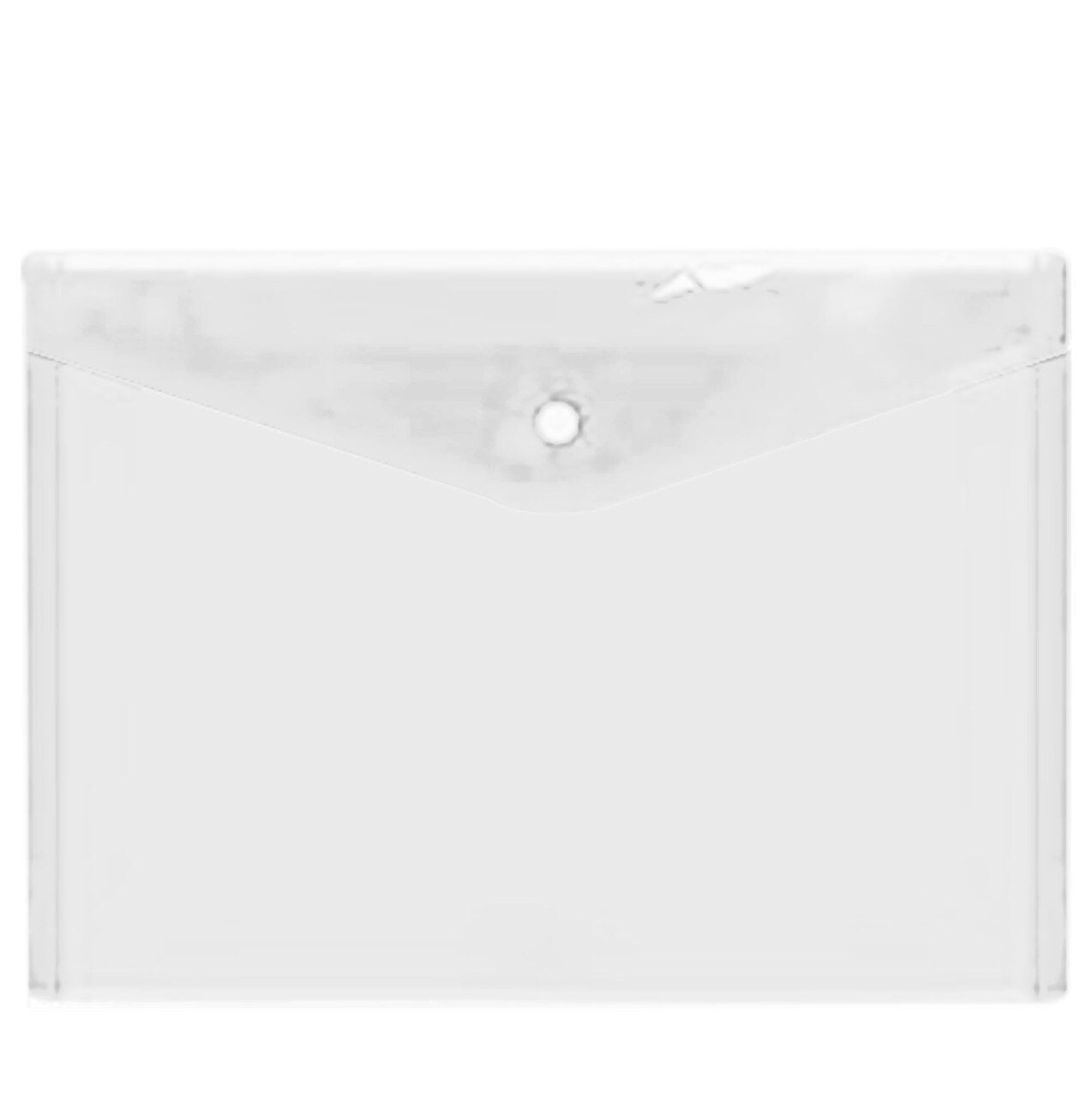 Clear Plastic Envelopes, Clear Folders for Documents, A4 Letter Size Plastic File Folder, Plastic Envelopes with Snap Closure, Blue Clear Document Folder for School and Office Supplies – Enday